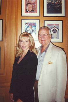 Denice with Lee Iacocca