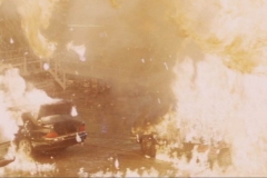 4b. Jonnie B (Master P) and his crew cars blow up no