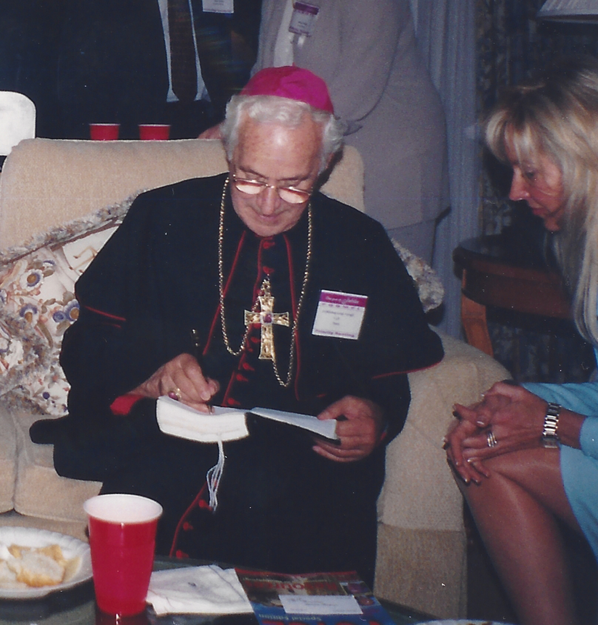 Archbishop Of The Vatican and Denice - LARGE