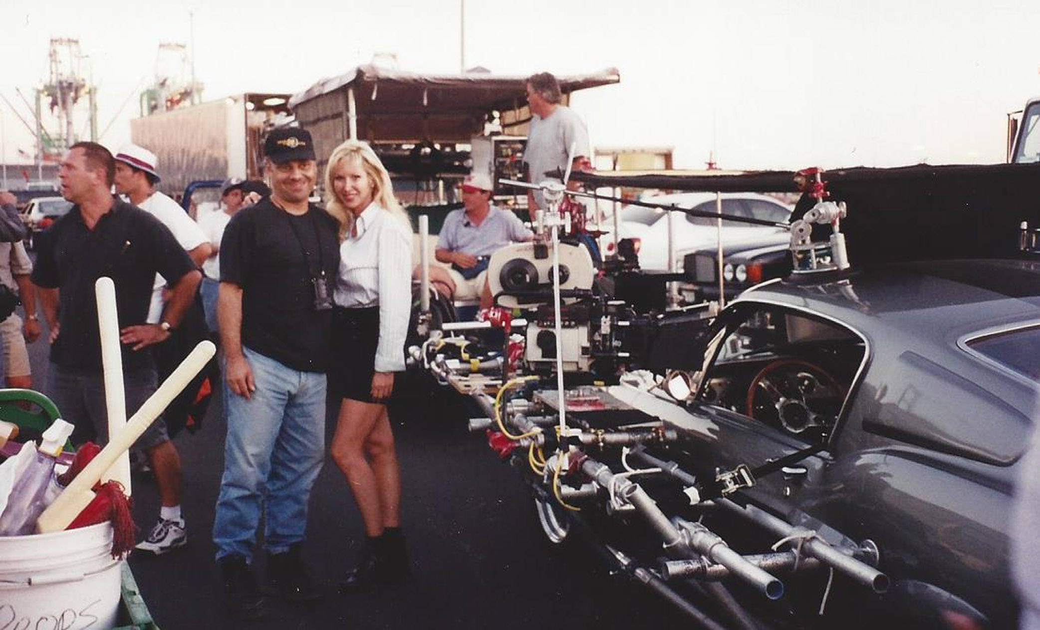 Director Dominic Sena and Denice -LARGE