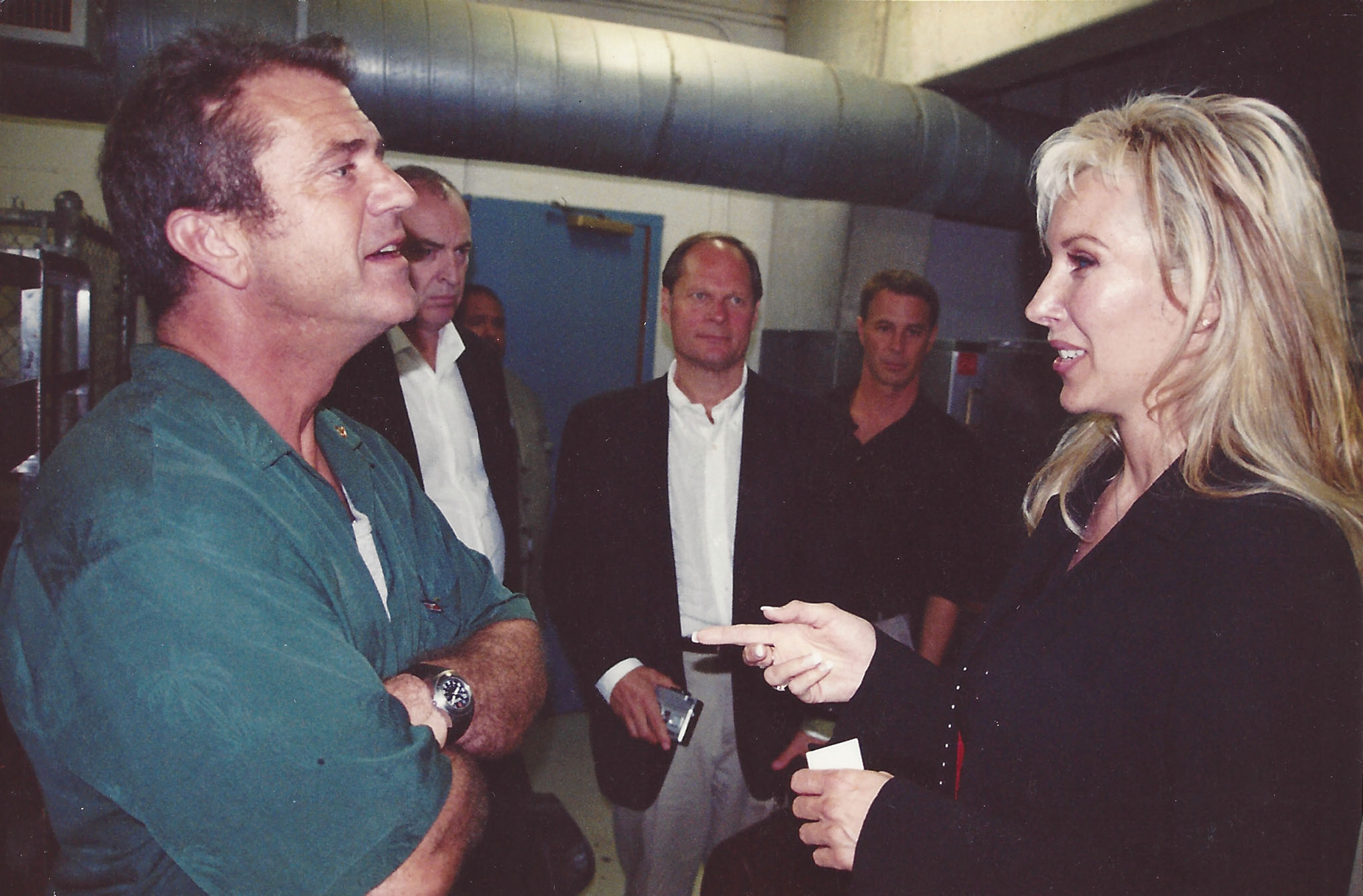 Mel Gibson and Denice - LARGE