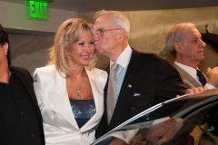 Lee Iacocca kiss Denice - LARGE