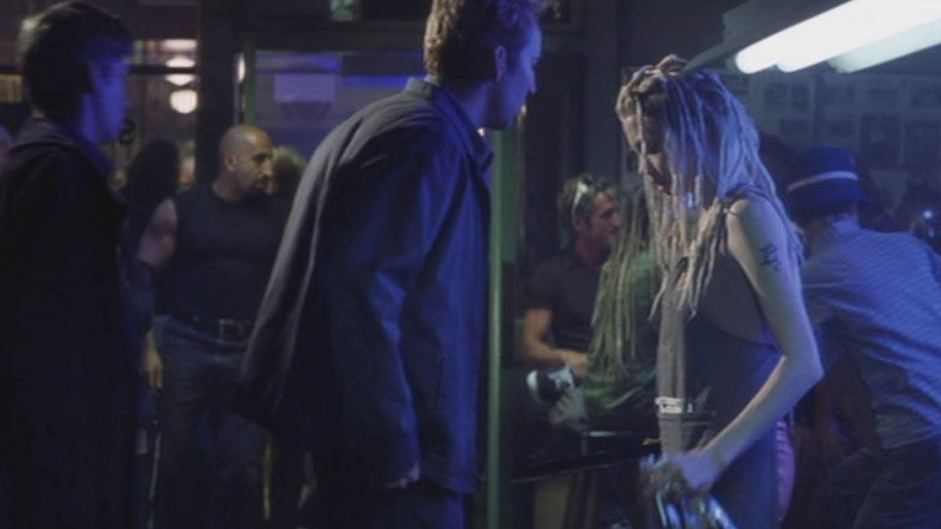 3b. Memphis (Cage) talks to Sway (Jolie) no