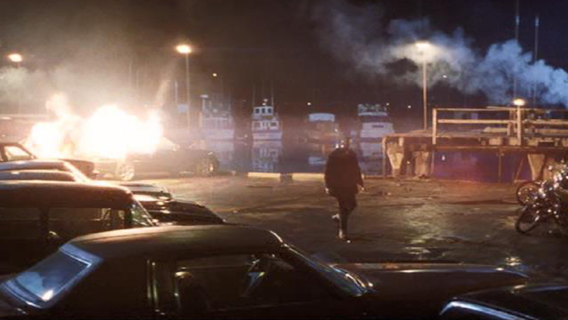 4a. Jonnie B (Master P) and his crew cars blow up no