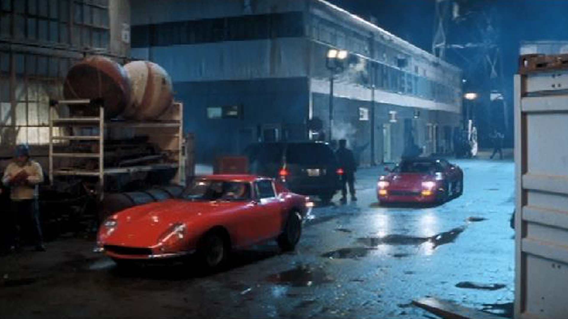 9a. Boosted cars at the Docks Warehouse no