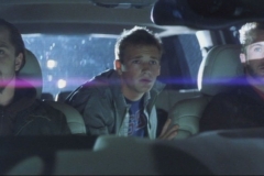 13d. Kip (Ribisi) Toby (Scott) & Tumbler (Cann) Boosting Caddy SUV no