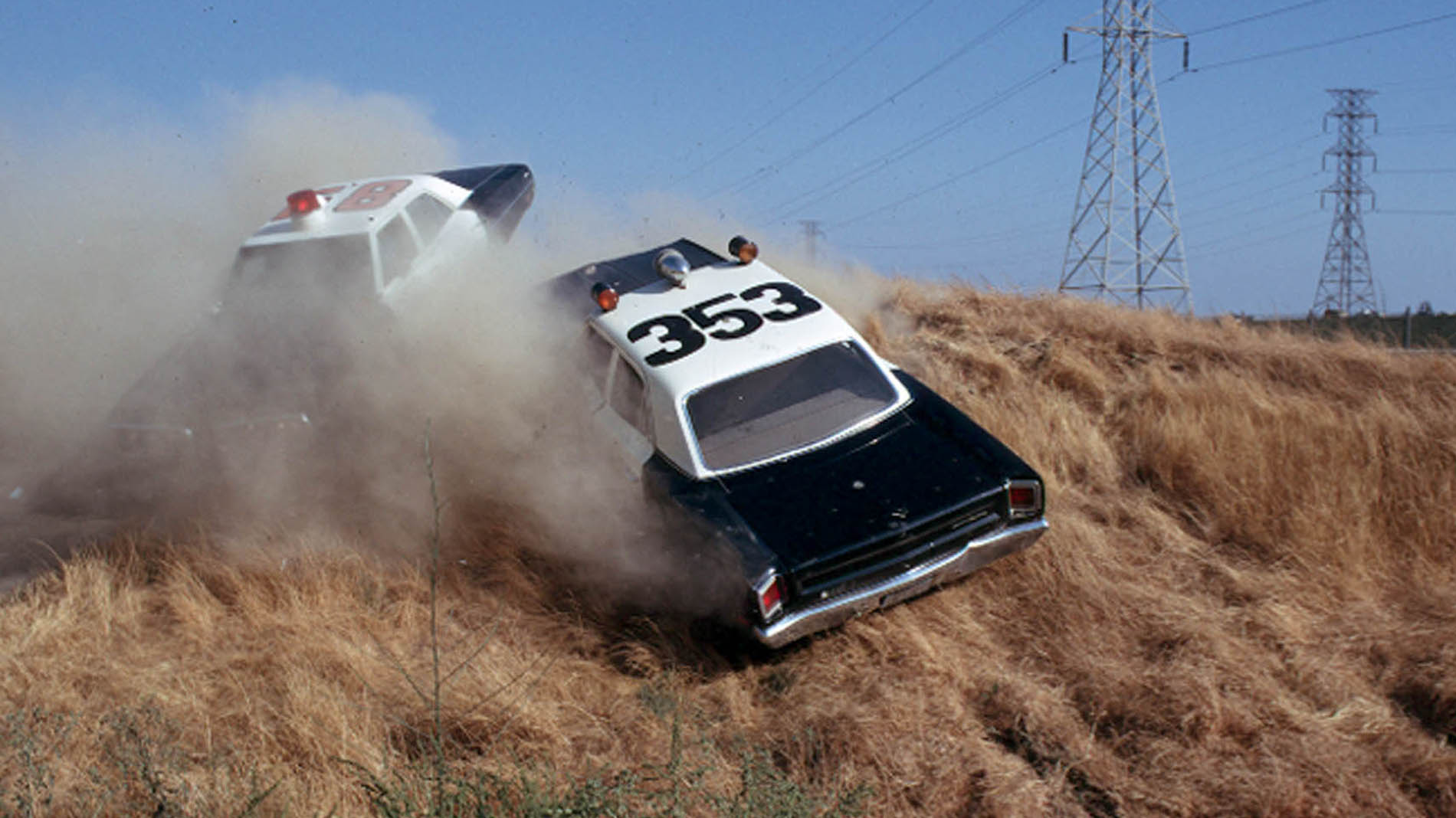 22. Cop crashes into each other