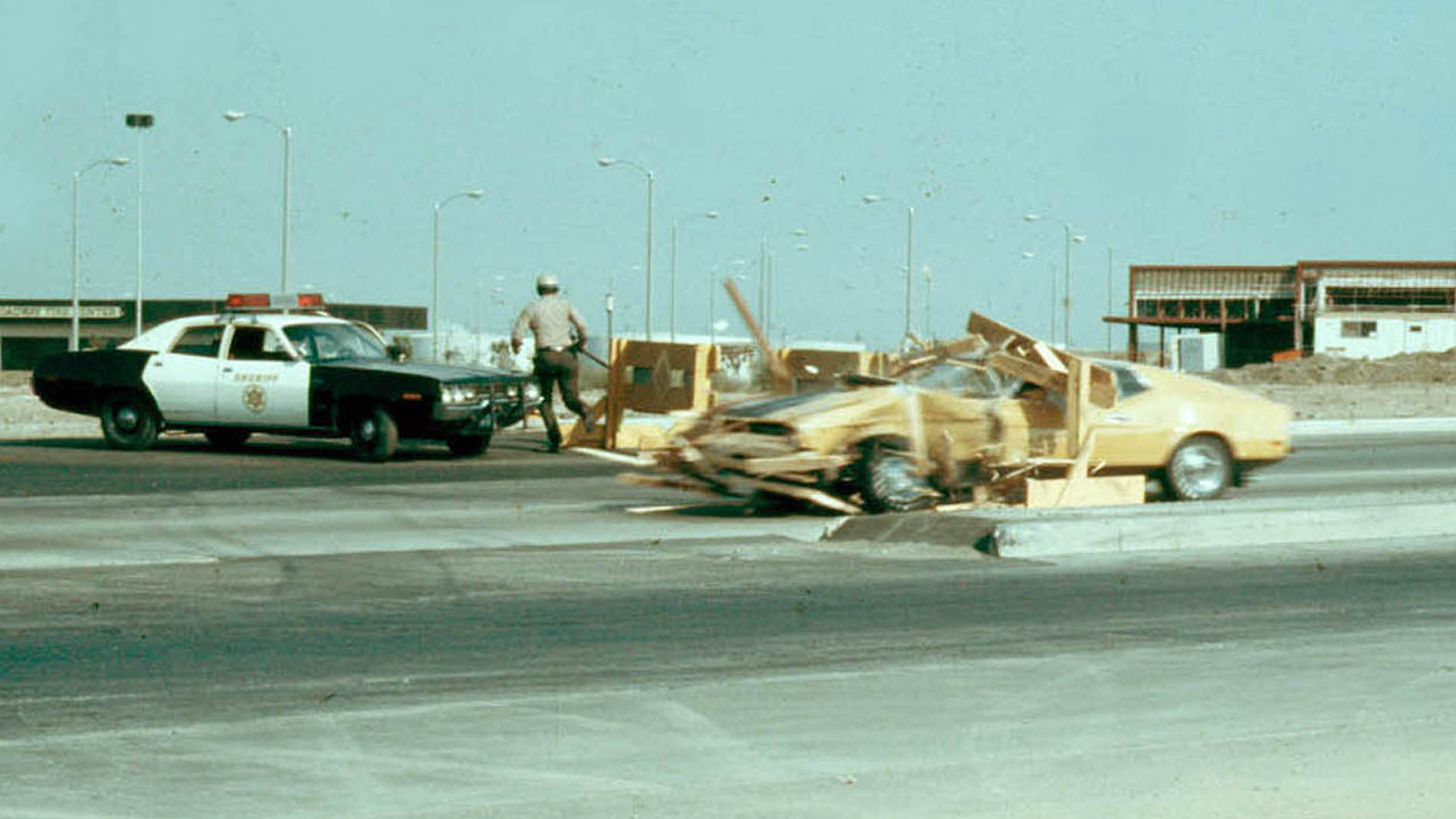 27. Eleanor Crashing road block