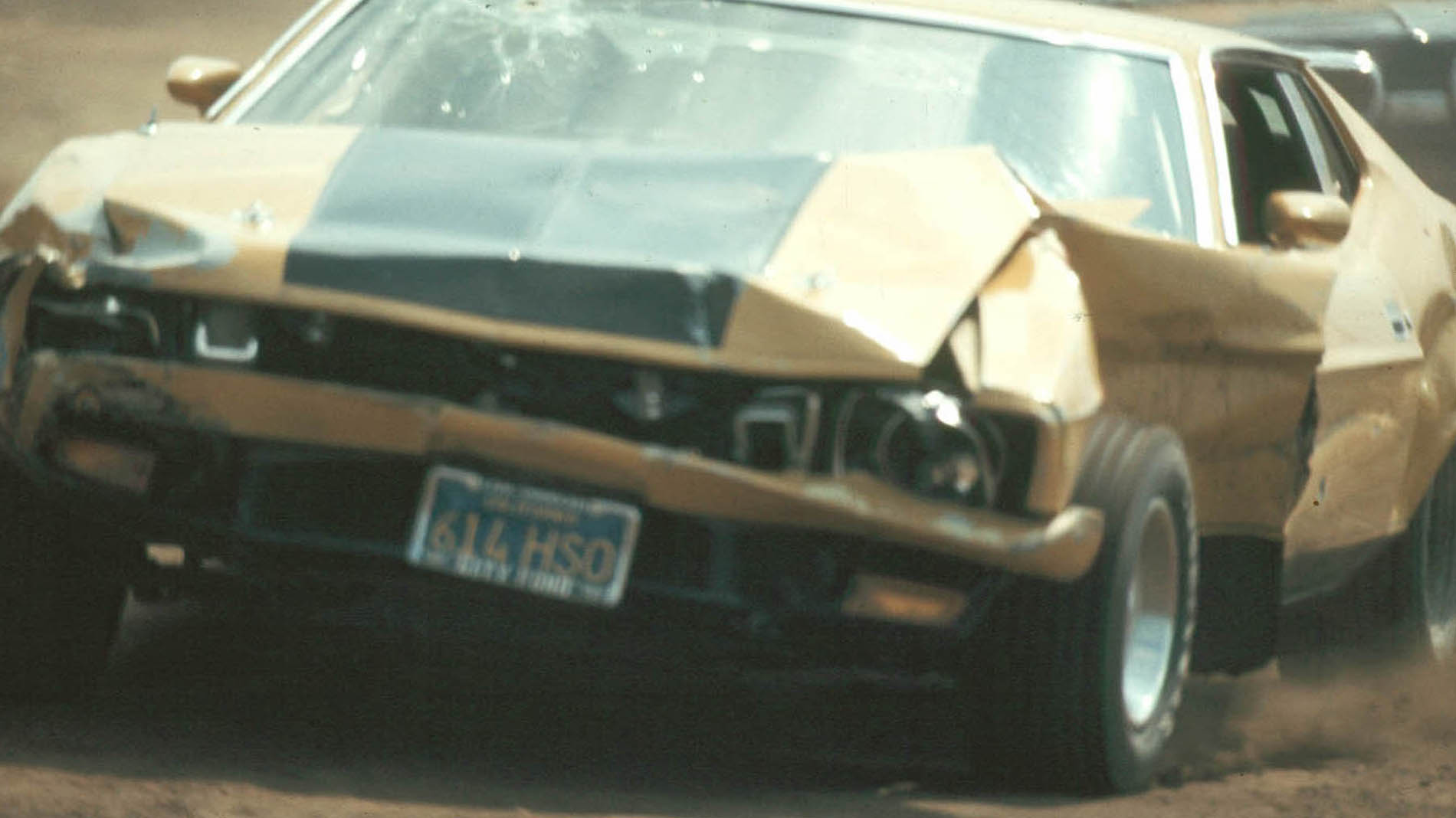 32. Eleanor races in dirt
