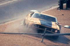 29. Eleanor hits Freeway Pole and backs uop