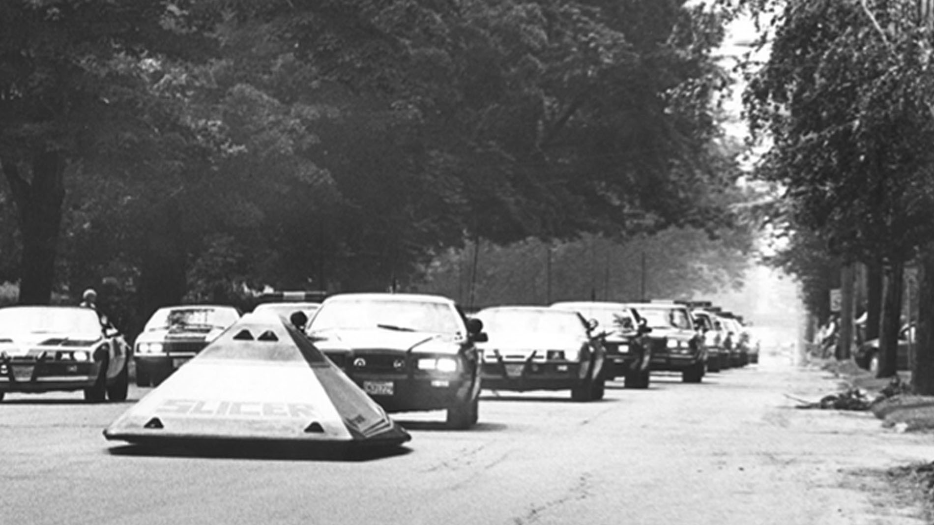 V Slicer being Chased by Cop Cars