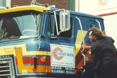 E Toby Jumps into Semi Truck