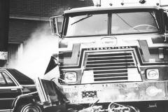 G Semi's first Crash