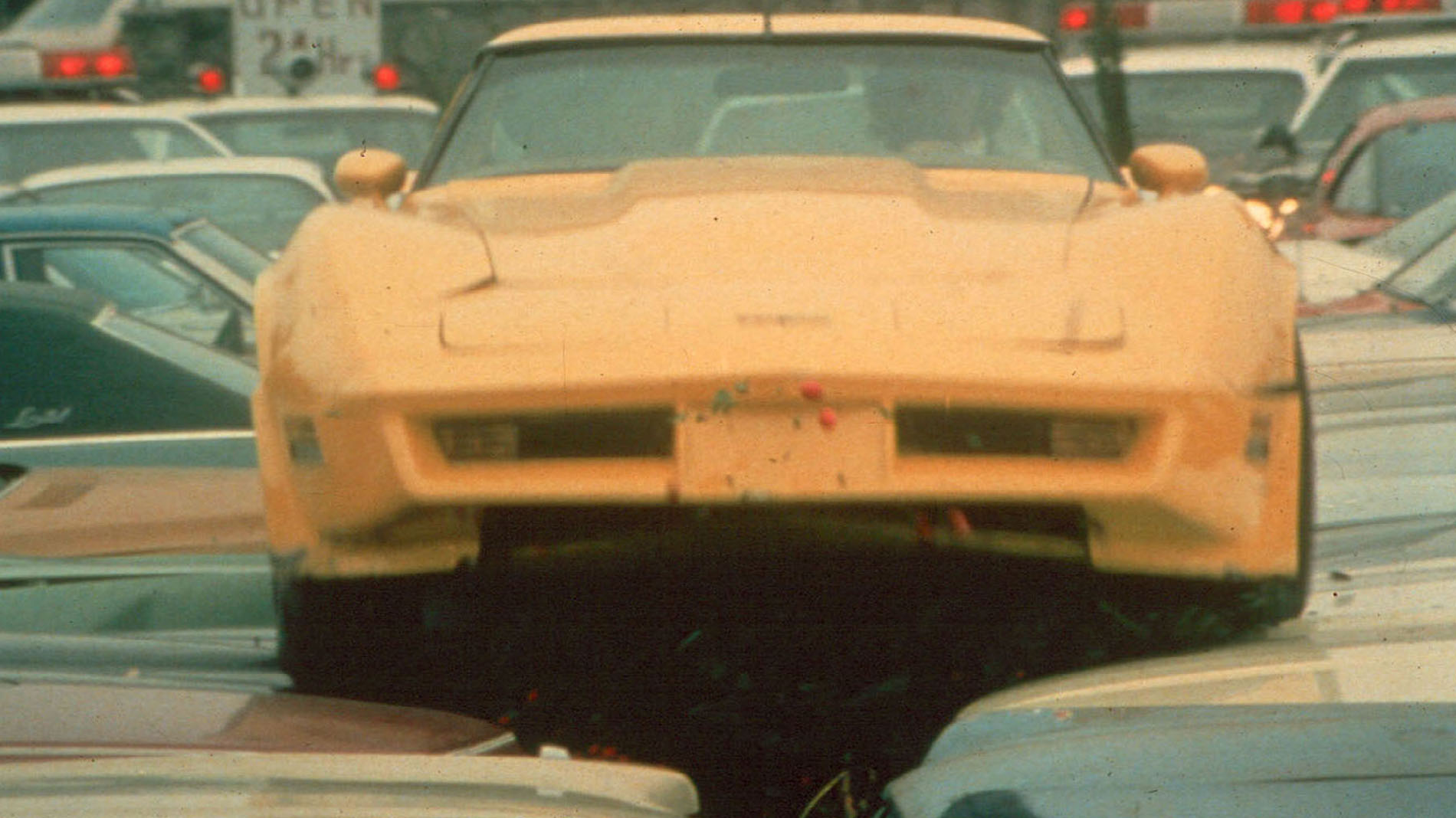 32. Corvette on top