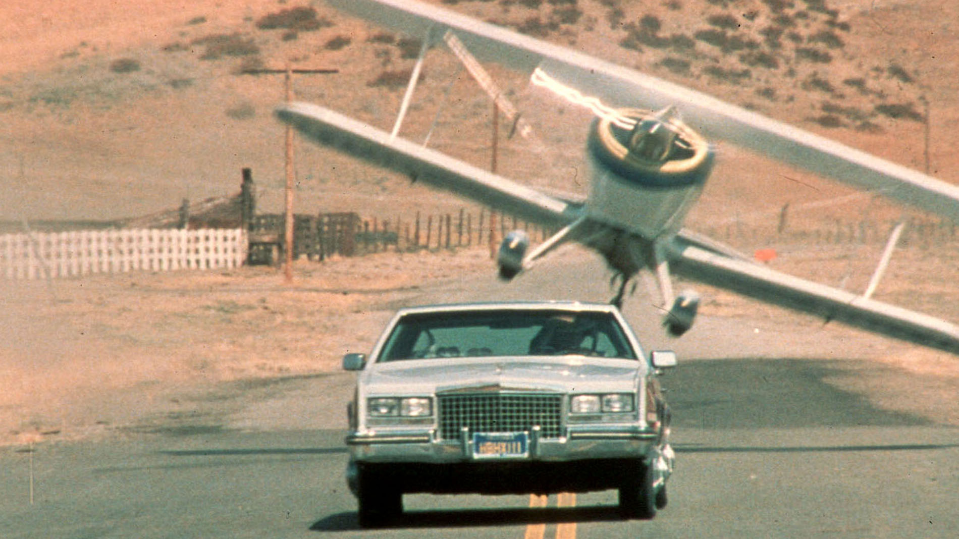 9. Plane on street