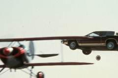 16. Caddy over plane