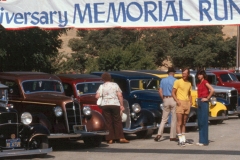 8. Rolls of cars at James Dean Festival